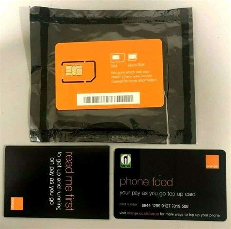 orange smart comfort sim card|orange sim card.